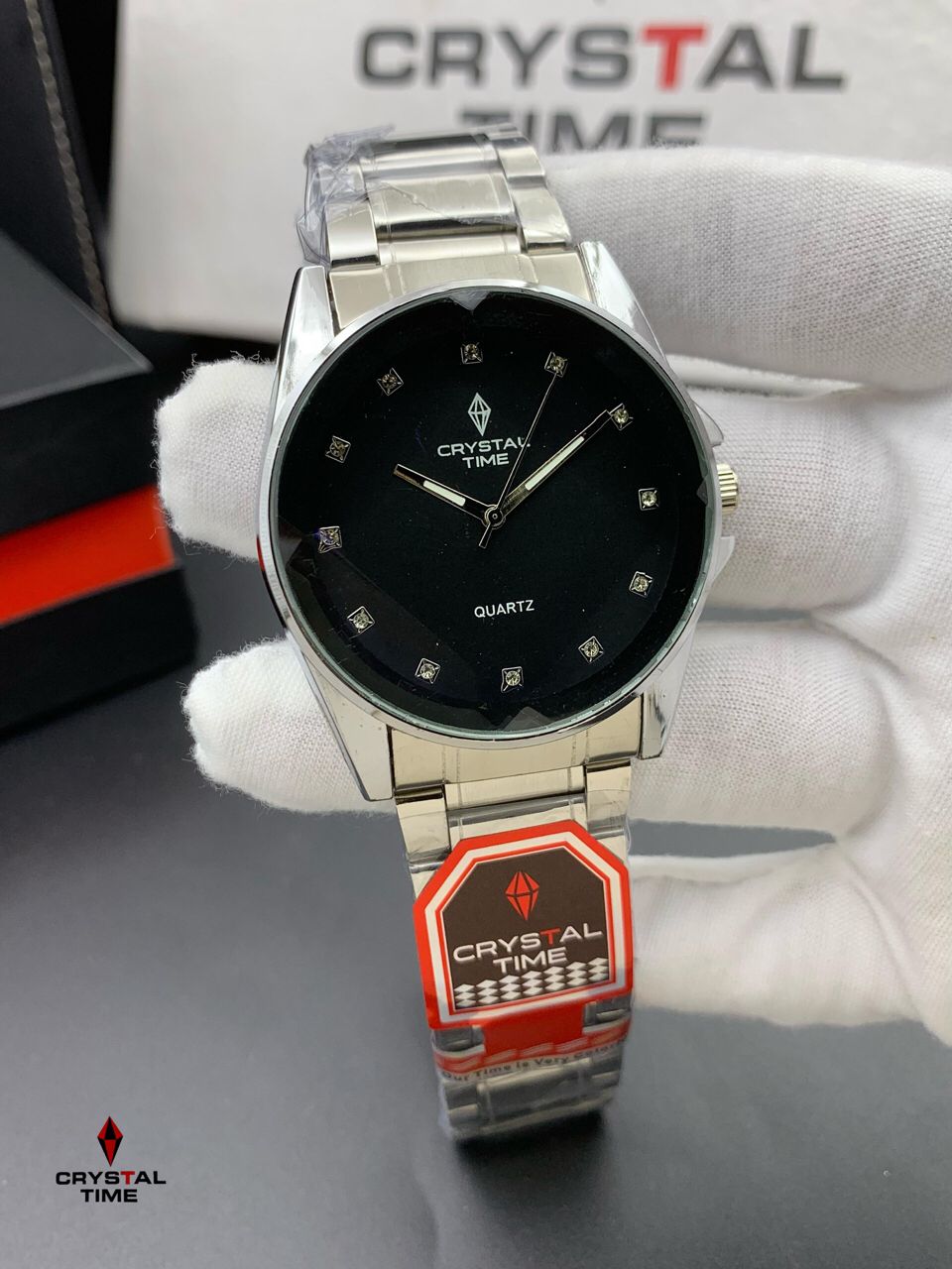 Crystal Time men's watch