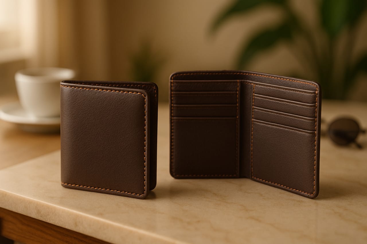 Men’s Leather Wallet – A Blend of Style and Durability