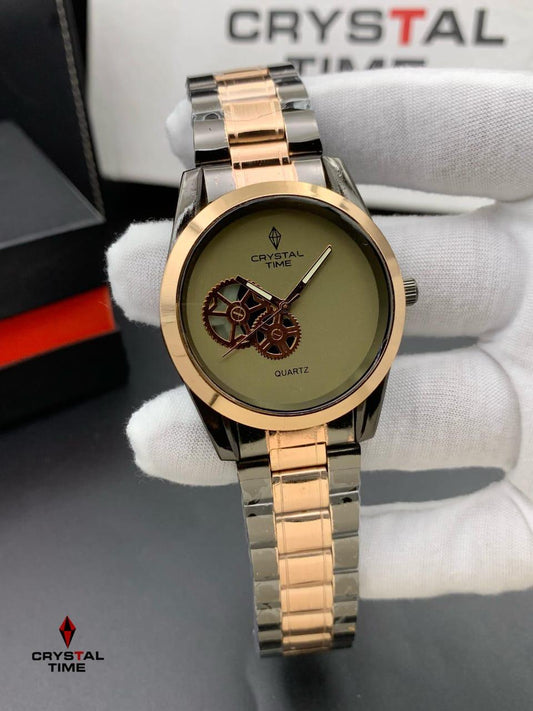 Crystal Time men's watch