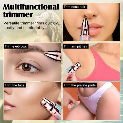 2 in 1 Facial and Eyebrow Trimmer_shaver